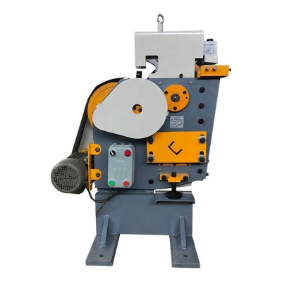 China promotion electric safety ironworker steel bar punching and shearing machine