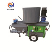 220v/diesel motor cement mortar plaster pump/wall sprayer machine