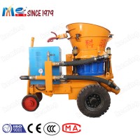 China Manufacturer Small Dry Type Shotcrete Machine for Tunnel