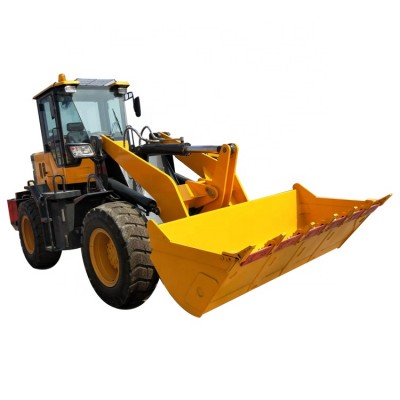 Heavy equipment tractor front mini backhoe lwheel loader